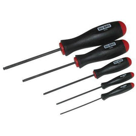 Dubro Products - 5pc Metric Ball Wrench Set 1.5, 2.0, 2.5, 3.0 & 4.0mm - Hobby Recreation Products