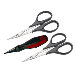 Dubro Products - Body Reamer & Scissors Set, Curved & Straight - Hobby Recreation Products