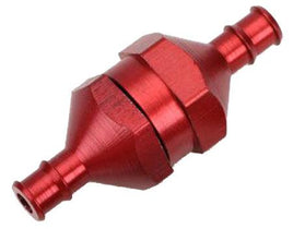 Dubro Products - In-Line Fuel Filter-Red - Hobby Recreation Products