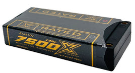 Exalt - 1S 3.7V 7500MAH 135C X-Rated LiPo Battery Series - Hobby Recreation Products