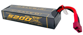 Exalt - 2S 7.4V 5200MAH 120C Stick w/Deans Connector, X-Rated LiPo Battery Series - Hobby Recreation Products