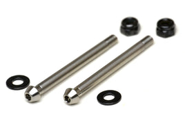 Exotek Racing - Titanium Locking Rear Hinge Pins, for EB410 (2pcs) - Hobby Recreation Products