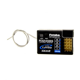 Futaba - R324SBS 2.4GHz T-FHSS S.Bus Telemetry Surface Receiver - Hobby Recreation Products