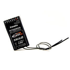Futaba - R7008SB 2.4GHz FASST 8-Channel High Voltage Receiver - Hobby Recreation Products