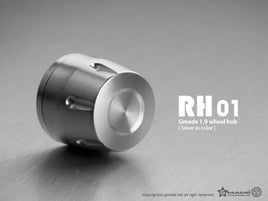 Gmade - 1.9 RH01 Wheel Hubs (Silver) (4) - Hobby Recreation Products