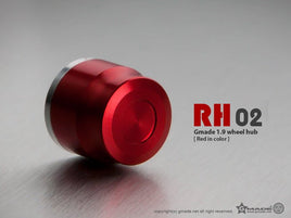 Gmade - 1.9 RH02 Wheel Hubs (Red) (4) - Hobby Recreation Products