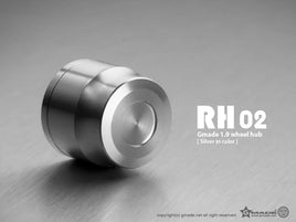 Gmade - 1.9 RH02 Wheel Hubs (Silver) (4) - Hobby Recreation Products