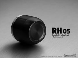 Gmade - 1.9 RH05 Wheel Hubs (Black) (4) - Hobby Recreation Products