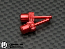 Gmade - 2.2 GT Air System Beadlock Wheel Red Metal Stoppers (2 pcs) - Hobby Recreation Products