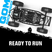 Gmade - GOM Rockbuggy RTR, Brushed 1/10 Scale, w/ GR01 Chassis and 2.4GHz Radio - Hobby Recreation Products