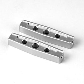 Gmade - GS01 Machined M3 44mm Upper Link (2) (Silver) - Hobby Recreation Products