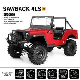 Gmade - SAWBACK 4LS, GS01 4WD Off-Road Vehicle Kit. - Hobby Recreation Products