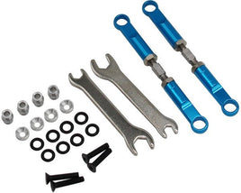 Hot Racing - Aluminum 72mm Front Turnbuckles, Blue, for ECX 2wd - Hobby Recreation Products
