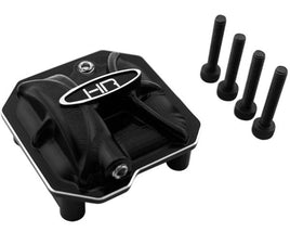 Hot Racing - Aluminum AR44 Axle Differential Covers, Black, for Axial SCX II - Hobby Recreation Products