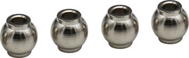 Hot Racing - Black Steel Chrome Pivot Ball, 3x7.8x8mm, 6s, for Arrma 1/17 On-Road & 1/8 4x4 Vehicles. - Hobby Recreation Products