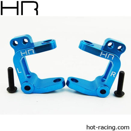 Hot Racing - Blue Aluminum Caster Blocks ECX - Hobby Recreation Products