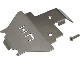 Hot Racing - Stainless Steel Center Belly Pan Armor Skid Plate, for Traxxas TRX-4 - Hobby Recreation Products