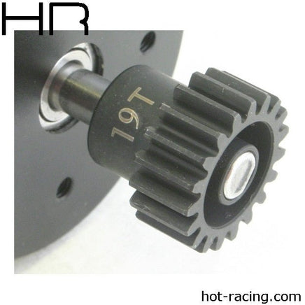 Hot Racing - Steel 19 Tooth 32 Pitch Pinion Gear, 5mm Bore - Hobby Recreation Products