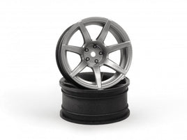 HPI Racing - 7Twenty Style55 Wheel Gunmetal (9mm/2pcs), for 1/10 Touring Cars - Hobby Recreation Products