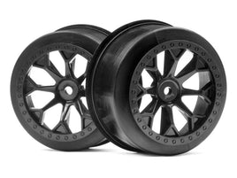 HPI Racing - 8-Shot SC Wheel, Black, Jumpshot SC, (2pcs) - Hobby Recreation Products