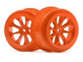 HPI Racing - 8-Shot SC Wheel (Orange/2pcs) - Hobby Recreation Products