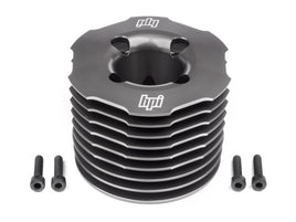 HPI Racing - Aluminum Heatsink Head (Gunmetal/F5.9) - Hobby Recreation Products