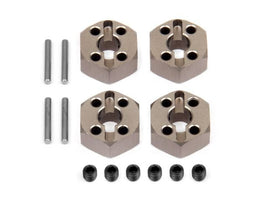 HPI Racing - Aluminum Locking Hex Wheel Hub, 12mm, for the WR8 (4pcs) - Hobby Recreation Products