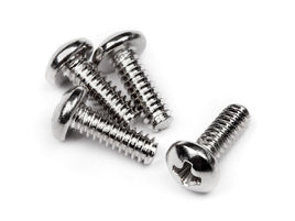 HPI Racing - Button Head Screw, 4-40X8mm, for the Savage XL (4pcs) - Hobby Recreation Products