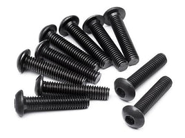 HPI Racing - Button Head Screw M3X14mm (Hex Socket/10pcs) - Hobby Recreation Products