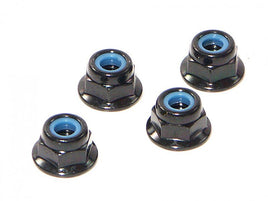 HPI Racing - Flanged Lock Nut, M4, (4pcs) - Hobby Recreation Products