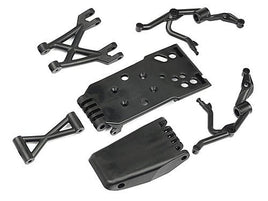 HPI Racing - Front Skid Plate Set, Super 5SC Flux - Hobby Recreation Products
