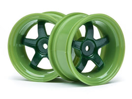 HPI Racing - Green Work Meister S1 Wheel, 26mm in width, 6mm Offset (2pcs) - Hobby Recreation Products