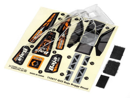 HPI Racing - Q32 Baja Buggy Body And Wing Set (Clear) - Hobby Recreation Products