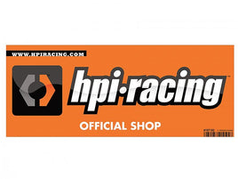 HPI Racing - Window Sticker, Small, w/ HPI Logo (Double sided) - Hobby Recreation Products