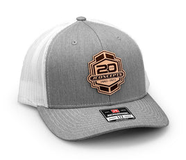 J Concepts - "20th Anniversary" Hat - Round Bill, Mesh, Snap-Back Design - White/Gray - Hobby Recreation Products