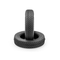 J Concepts - Bar Codes V1, Green Compound Tire, Fits #3437 1.9" Front Wheel - Hobby Recreation Products