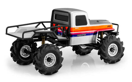 J Concepts - CreepER, Cab Only Clear Body, fits Traxxas TRX-4 Sport / Enduro / Axial 12.3" Wheelbase - Hobby Recreation Products