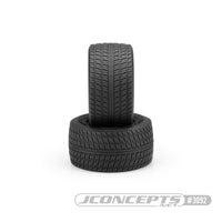 J Concepts - Dotek Drag Racing Rear Tires, Gold Compound, fits #3408 / # 3409 Width 3.0x2.2x1.87" Wheel - Hobby Recreation Products