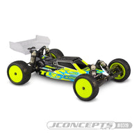 J Concepts - F2 - TLR 22 4.0 Body with Aero S-Type Wing - Hobby Recreation Products