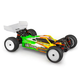J Concepts - HB Racing D418 Body with Aero S-Type Wing Light-Weight - Hobby Recreation Products