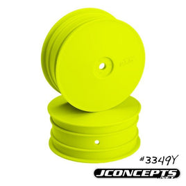J Concepts - Mono - B44.1 - Front Wheel (Yellow) - 4pc - Hobby Recreation Products
