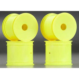 J Concepts - Mono - T4.1 - 12mm Hex Front & Rear Wheel - Yellow - 4pc. - Hobby Recreation Products