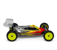 J Concepts - P2 - B6.4, B6.4D Body with Carpet or Turf Wing - Light Weight, Body Only, Clear - Hobby Recreation Products