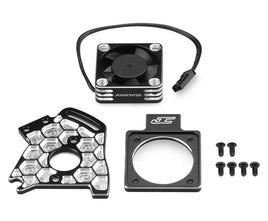J Concepts - Slash 4x4 Aluminum Fan and Honeycomb Motor Plate Set - Hobby Recreation Products