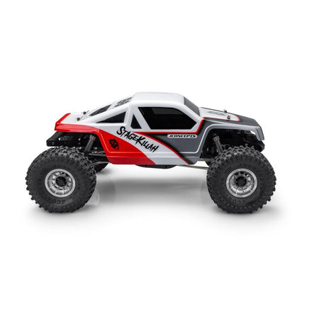 J Concepts - Stage Killah - SCX Pro, 12.3" Wheelbase, Fits Axial SCX Pro & Competition Crawler Vehicles - Hobby Recreation Products