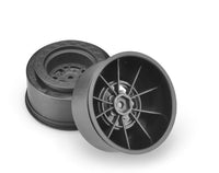 J Concepts - Tactic, Slash|Bandit, Street Eliminator 2.2 x 3.0" 12mm Hex Rear Wheel, Black - Hobby Recreation Products