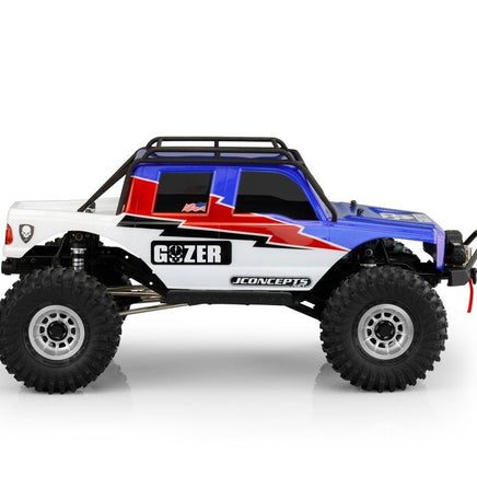 J Concepts - The Gozer, 12.3" Wheelbase Clear Body, Fits Traxxas TRX-4 Sport / Enduro / Axial 12.3" Wheelbase - Hobby Recreation Products