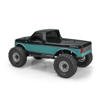 J Concepts - Tucked, 1995 Ford F-150, 12.3" Wheelbase, Fits TRX-4 Sport, Enduro, Axial, Vanquish 12.3", Clear - Hobby Recreation Products