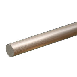 K & S Metals - Round Aluminum Rod: 5/16" OD x 12" Long - Hobby Recreation Products