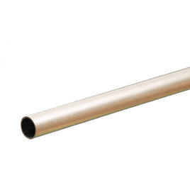 K & S Metals - Round Aluminum Tube: 1/4" OD x 0.014" Wall x 12" Long - Hobby Recreation Products